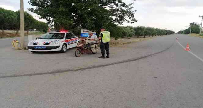 Manisa’da motosiklet sürücülerine ceza yağdı