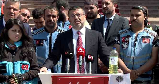 CHP Genel Başkan Yardımcısı Ağbaba: &quot;Herkes bilsin ki bu kuryeler sadece paket değil, iki teker üzerinde can taşıyorlar”