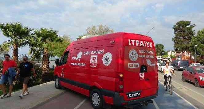 Ordu’da boğulma tehlikesi geçiren 2 kişi kurtarıldı