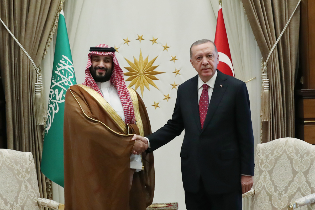 Cumhurbaşkanı Erdoğan-Selman görüşmesi Suudi Arabistan basınında geniş yer buldu