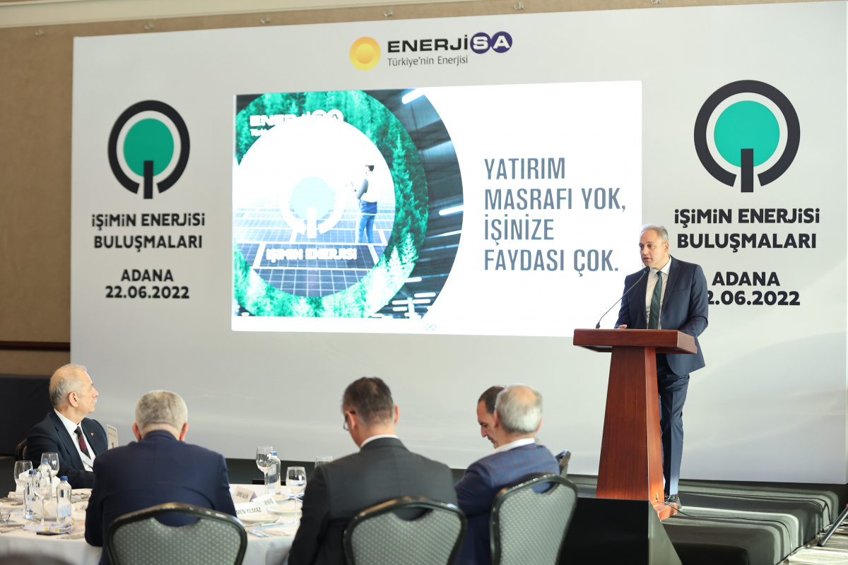 Enerjisa'nın düzenlediği ''İşimin Enerjisi Buluşması'' Adana'da gerçekleşti