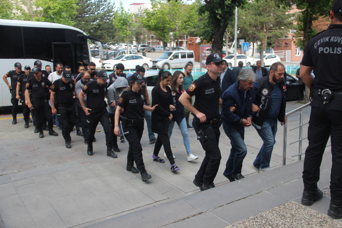 Erzurum'da ‘Torba Patlatma Operasyonu' 9 gözaltı