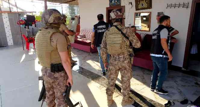 Osmaniye merkezli uyuşturucu operasyonuna 15 tutuklama