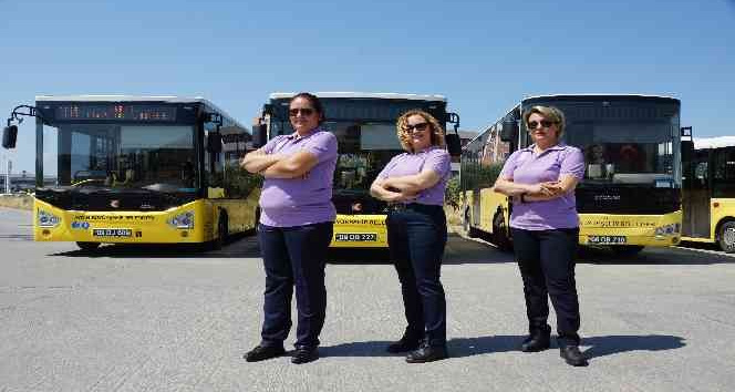 Aydın Büyükşehir’in kadın şoförleri takdir topluyor