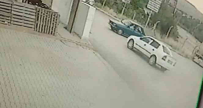 Bir anlık dikkatsizlik kazaya sebep oldu