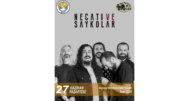 Köyceğiz’de Necati ve Saykolar konseri gerçekleştirilecek