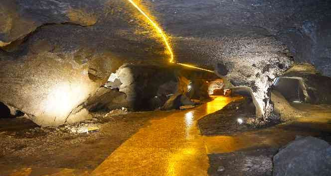 Pileki Mağarası ziyaretçilerin ilgi odağı