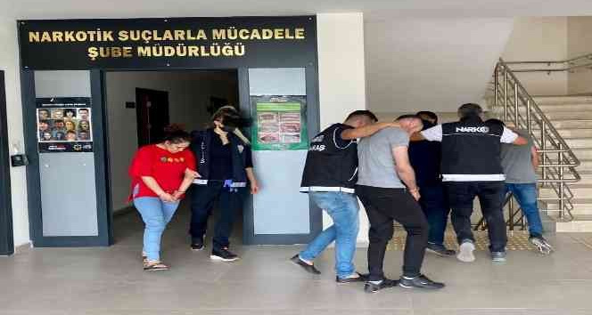 Kahramanmaraş’ta uyuşturucuya 4 tutuklama