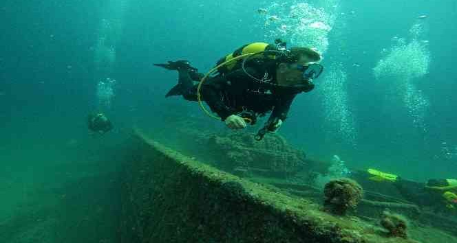 Gelibolu Tarihi Sualtı Parkı yerli ve yabancı turistleri ağırlıyor