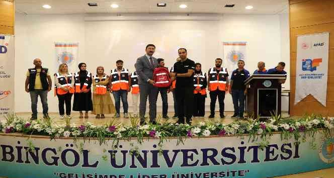 Bingöl’de 274 kişi AFAD gönüllüsü oldu