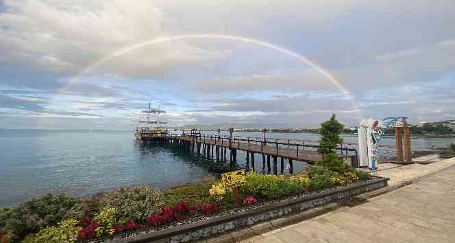 Ordu’da gökkuşağı güzelliği