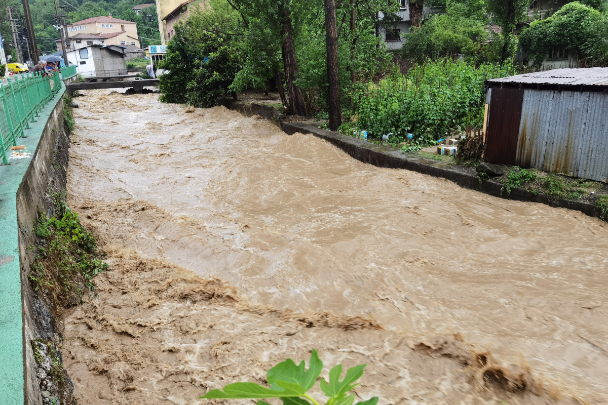 Zonguldak'ta yoğun yağış etkisini sürdürüyor