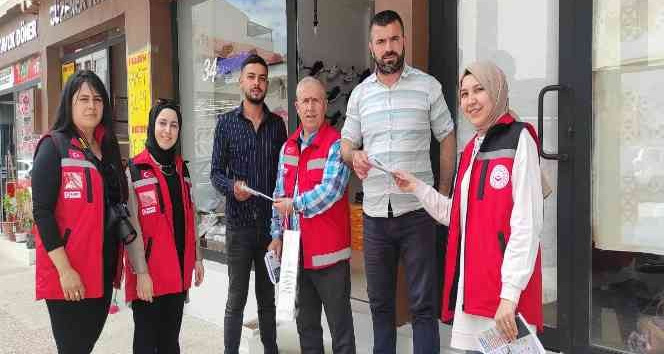 Çekerek’te erkekler ’kadına şiddete hayır’ dedi