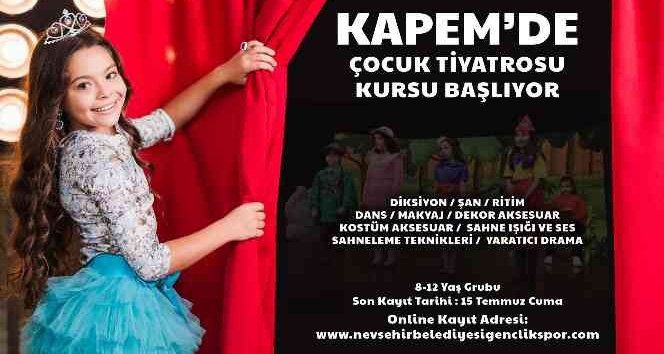 Nevşehir’de çocuklar için tiyatro