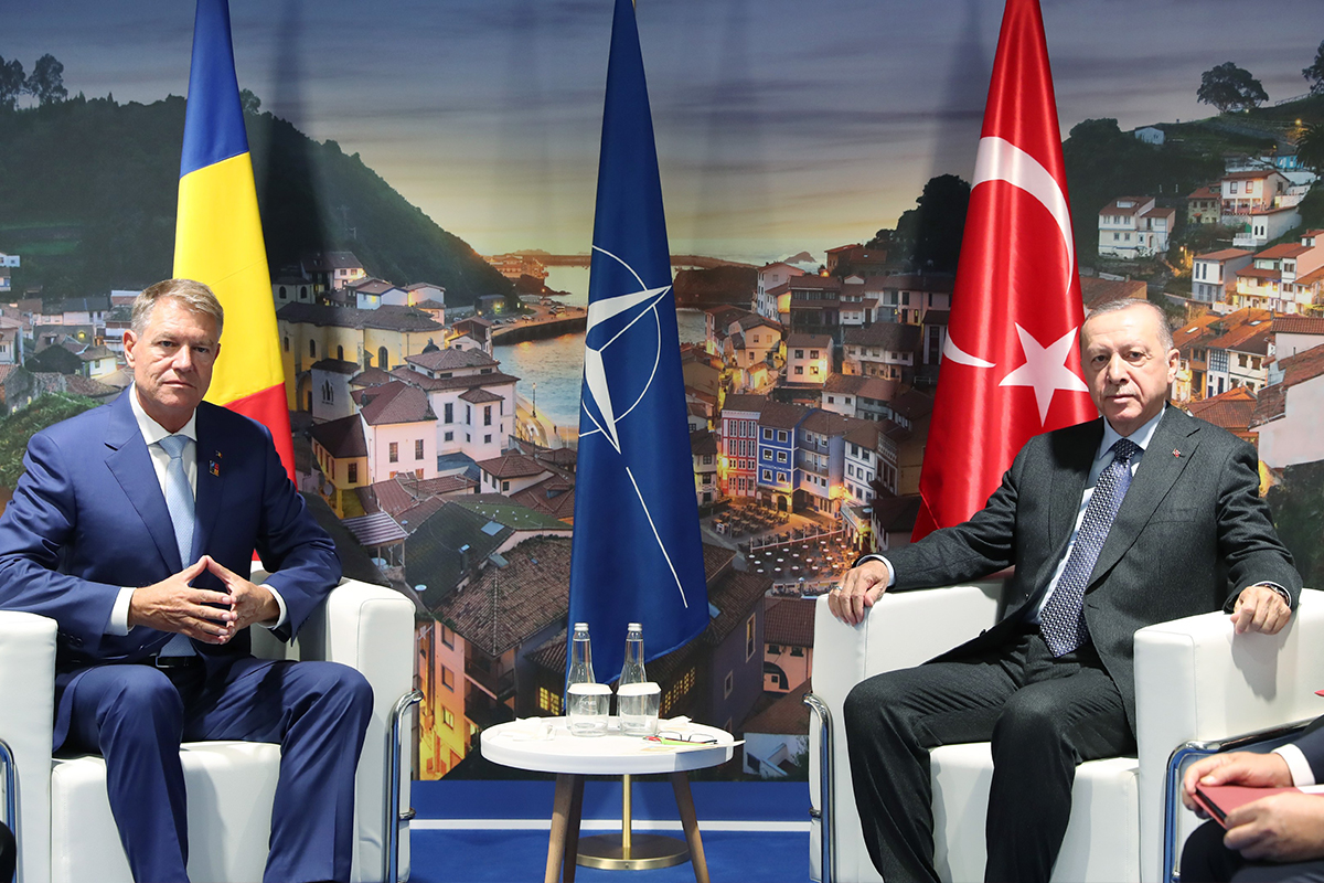 Cumhurbaşkanı Erdoğan, Romanyalı mevkidaşı Iohannis ile görüştü