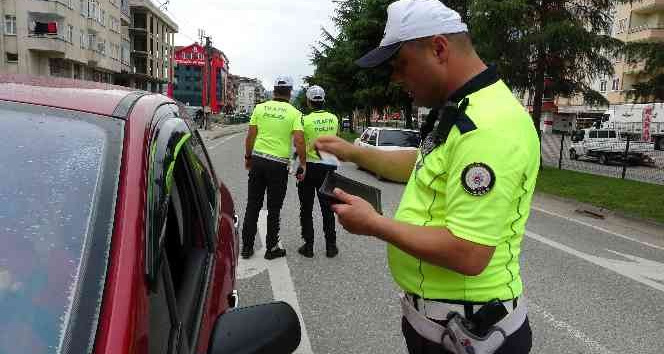 Ordu’da trafik denetimleri