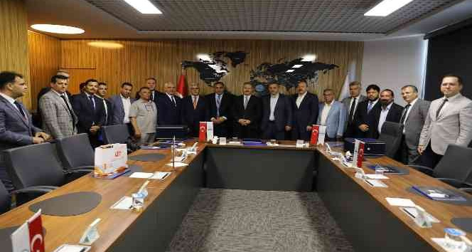 Başkan Palancıoğlu, Libyalı heyeti Serbest Bölge’de ağırladı