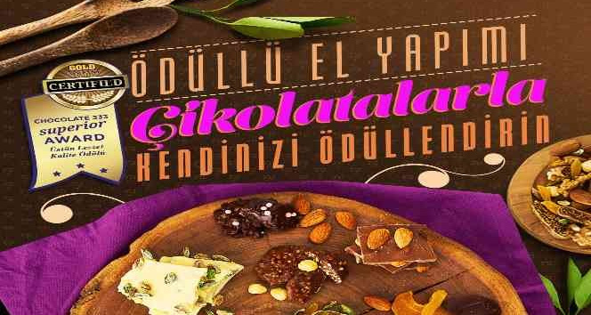 Chocolate 333 el yapımı çikolataları ile Üstün Lezzet Ödülü’nü kazandı