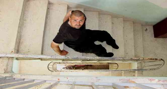 Engelli Ramazan’ın asansör çilesi