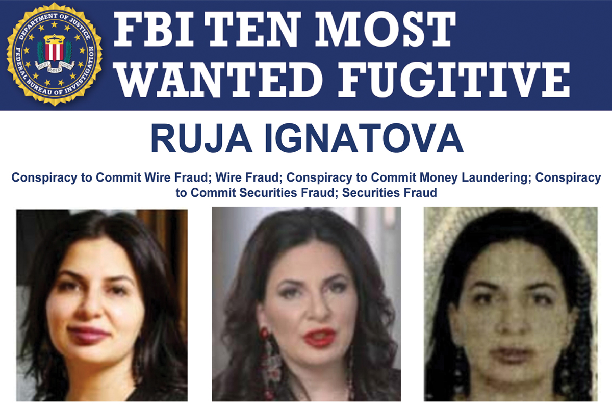 Kripto kraliçesi Ignatova, FBI'ın en çok arananlar listesinde