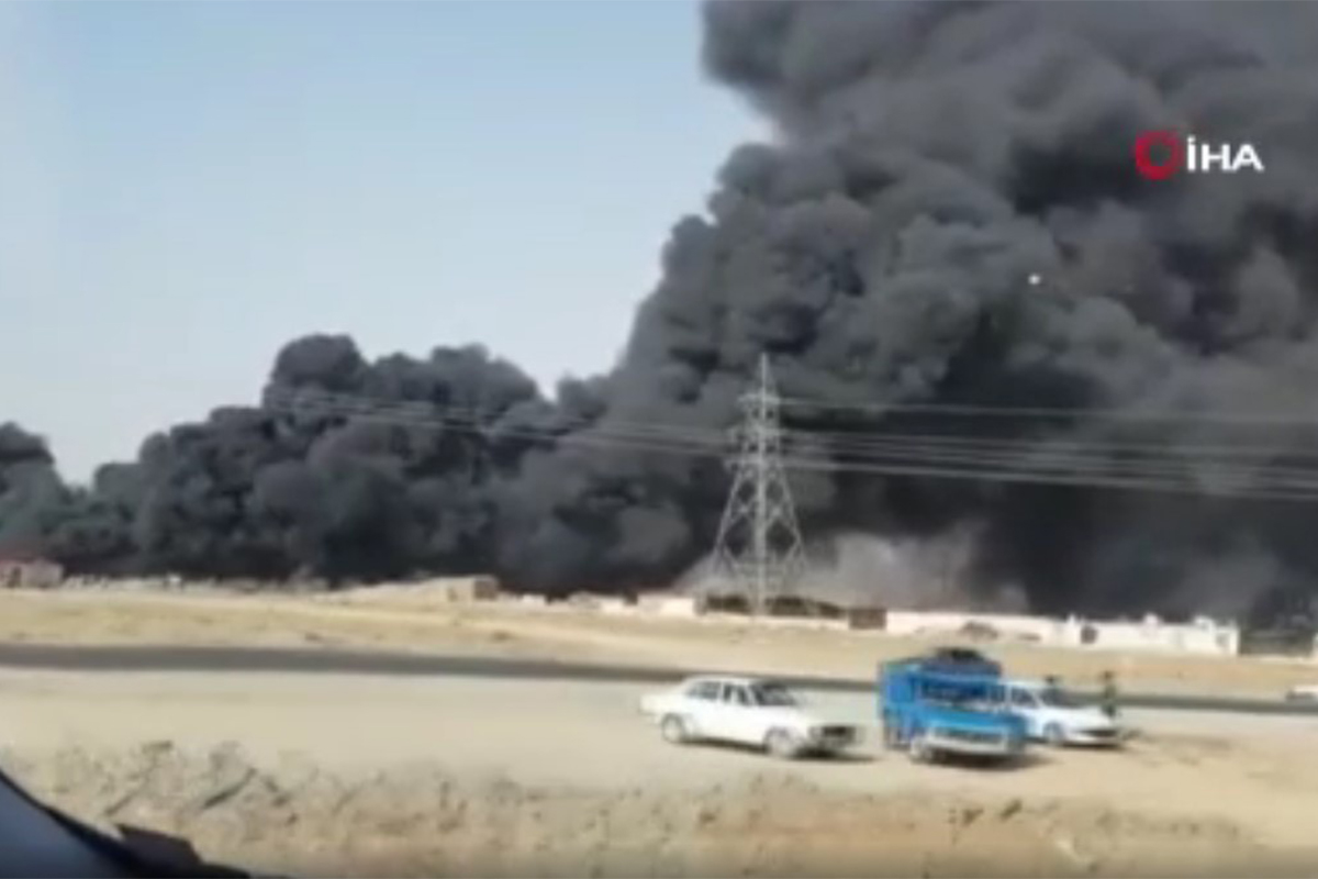İran'da petrokimya fabrikasında yangın