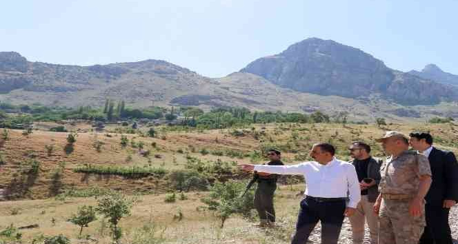 Siirt Valisi Hacıbektaşoğlu, Pervari-Doğan yolunda incelemelerde bulundu
