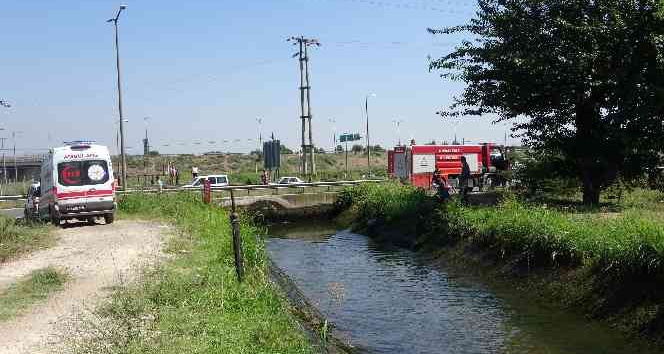 Osmaniye’de sulama kanalına düşen çocuk kayboldu