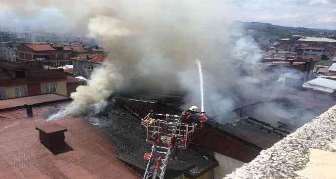 Ordu’da 5 katlı binada yangın