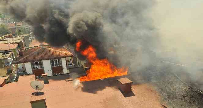 Ordu’daki bina yangını kontrol altına alındı