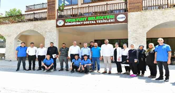 Yeşilyurt’taki sosyal tesislere yoğun ilgi