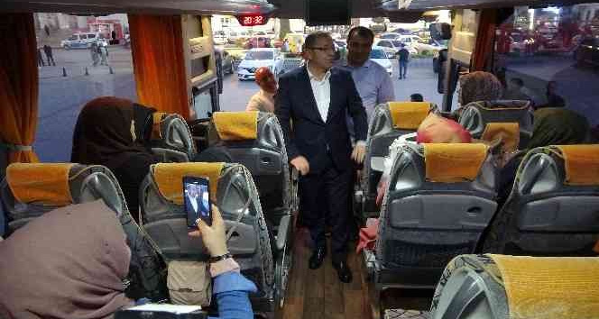 Yozgat’ta şehit yakınları ve gaziler Çanakkale’ye gitti