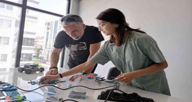 Atakum’da robotik kodlama kursu