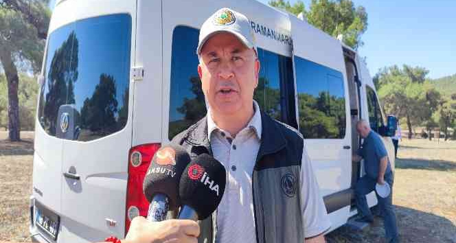 İnsansız yangın gözetleme kulesi Kahramanmaraş’a kuruldu