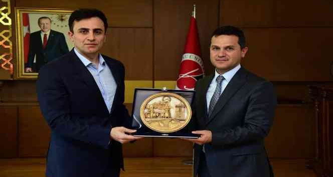 Başsavcı Kapağan’dan Rektör Topal’a veda ziyareti