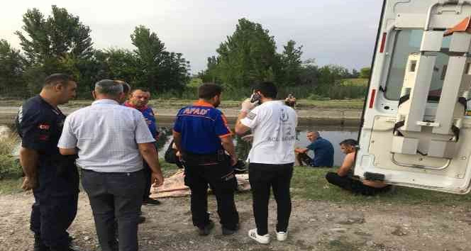 Sulama kanalına düşen genç hayatını kaybetti