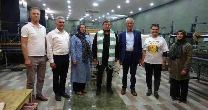 “Dokuyan Kadınlar Projesine” destek ziyareti