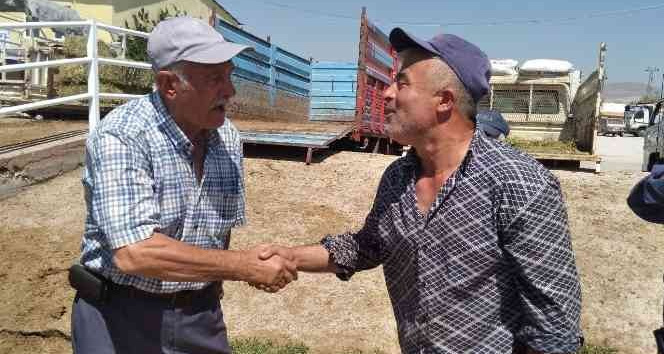 Kırşehir’de kurbanlık için canlı hayvan pazarında sıkı pazarlıklar sürüyor