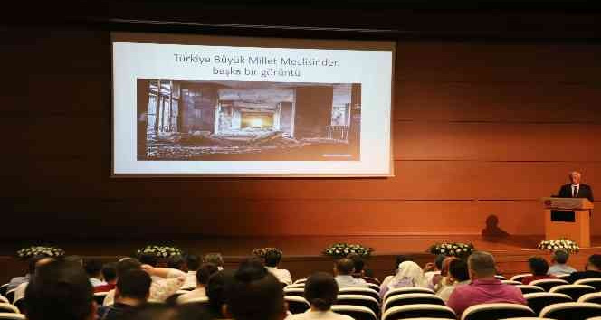 NEVÜ’de ‘Milli Birlik ve İradenin Bir Yansıması 15 Temmuz’ konulu  konferans düzenlendi