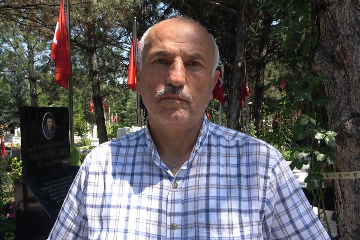 15 Temmuz şehidi PÖH Hakan Yorulmaz'ın babası konuştu