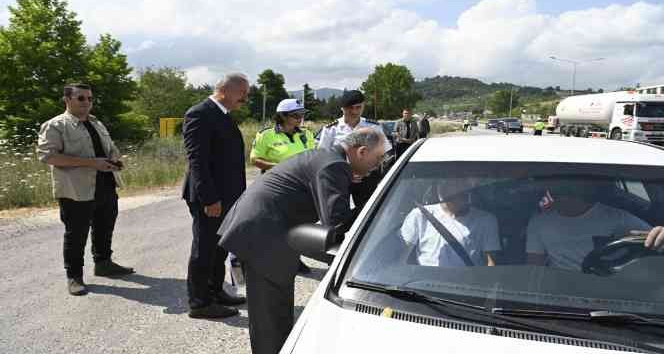 Vali Erol bayram denetimlerine katıldı
