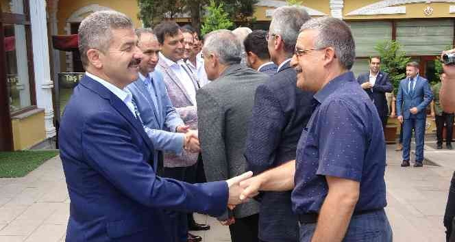 Uşak protokolü bayramlaştı