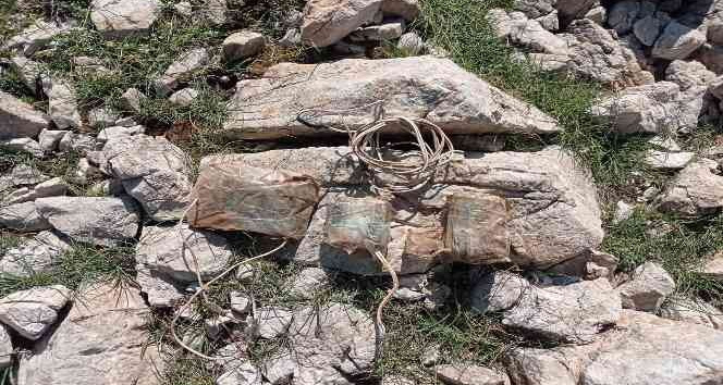 Tunceli’de araziye tuzaklanan EYP imha edildi