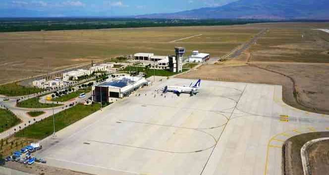 Iğdır Şehit Bülent Aydın Havalimanı Haziran ayında 25 bin 401 yolcuya hizmet verildi