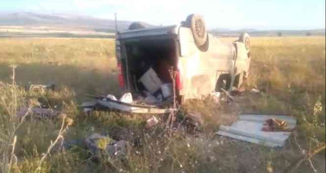 Nevşehir’de araç takla attı: 1 ölü, 4 yaralı