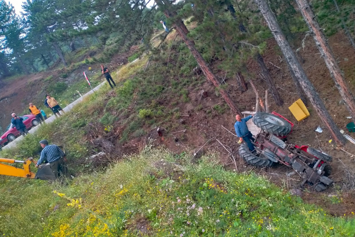 Tosya’da piknik dönüşü kaza: 10 yaralı