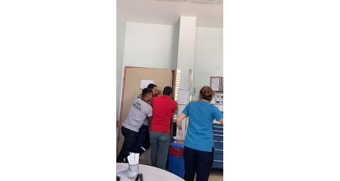 Batman’da hasta yakınları ile sağlık çalışanlarına arasında arbede