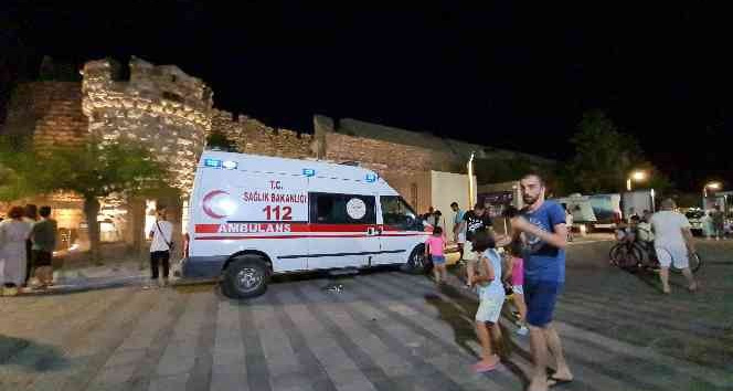 Bodrum Kalesi’nde şok ölüm