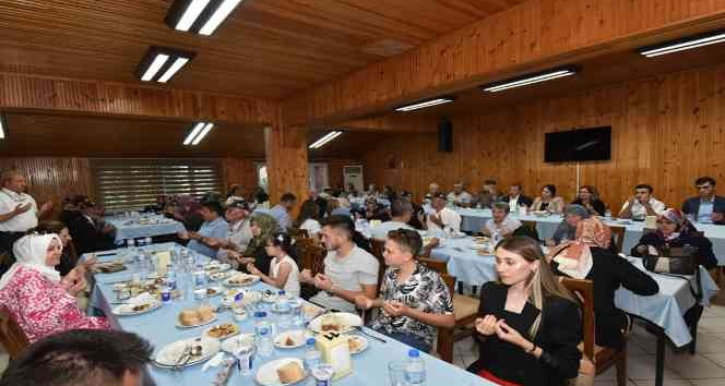 Çan’da şehit aileleri ve gaziler onuruna yemek düzenlendi