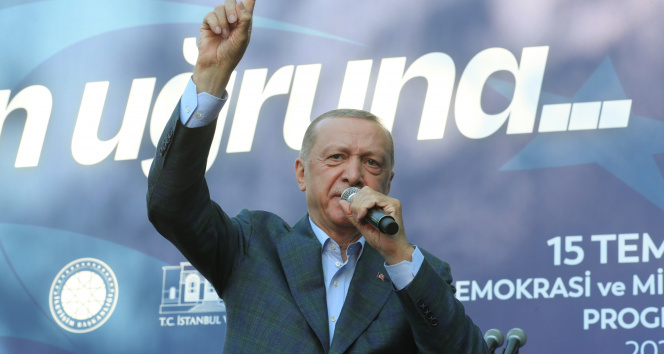 Cumhurbaşkanı Erdoğan: 15 Temmuz gecesi gördük ki sonuç lafı ferde tüfek değil, iman, yürek, liberalizm belirler