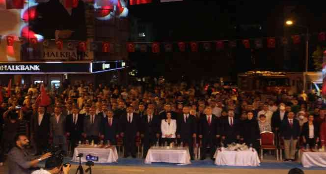 Çankırı’da binlerce vatandaş 15 Temmuz Demokrasi ve Milli Birlik Günü’nde sokaklara akın etti